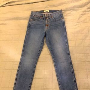Women’s High-Rise Skinny 10” Madewell Jeans